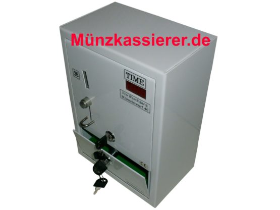 .Münzautomat Waschmaschine Münzzeitzähler 1€ Einwurf MKS323 MKS 323 Münzkassierer.de (1)